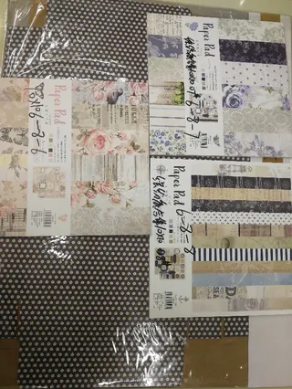 تصویر محصول: کاغذ زمینه DIY، طرح جدید 10*10، مجموعه ساخت خلاقانه با سبک رترو و باطراوت و رنگ‌های رنگارنگ موراندی